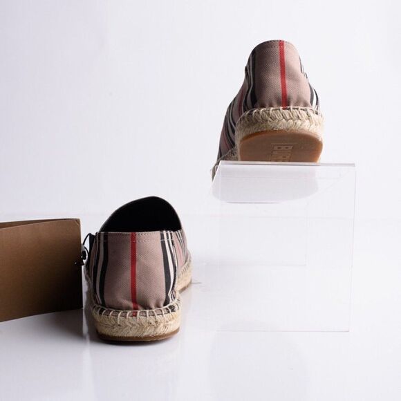 Burberry Womens Alport Icon Stripe Espadrilles Loafers Shoes Sz EU 40 US 10 - Picture 6 of 9
